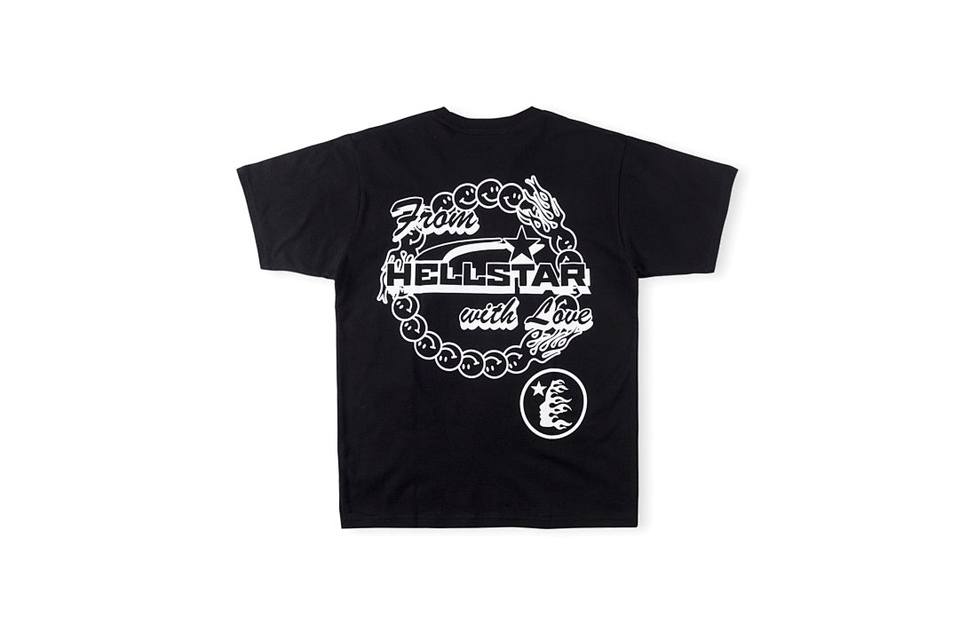 Hellstar Studios Globe Graphic T-Shirt - Black - product image 2
