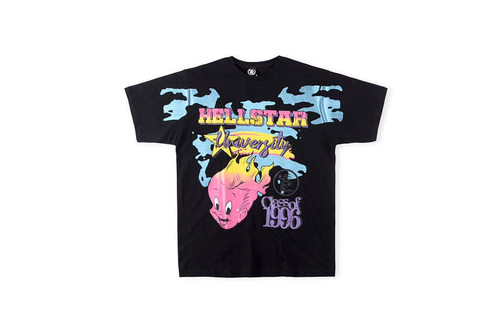 Hellstar Studios University Graphic T-Shirt - Black / Light Gray - product image 13