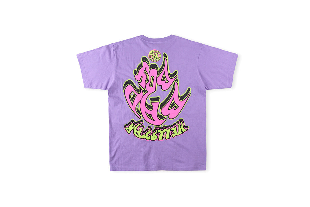 Hellstar Studios Dennis Rodman Graphic T-Shirt - Purple / Light Gray - product image 12