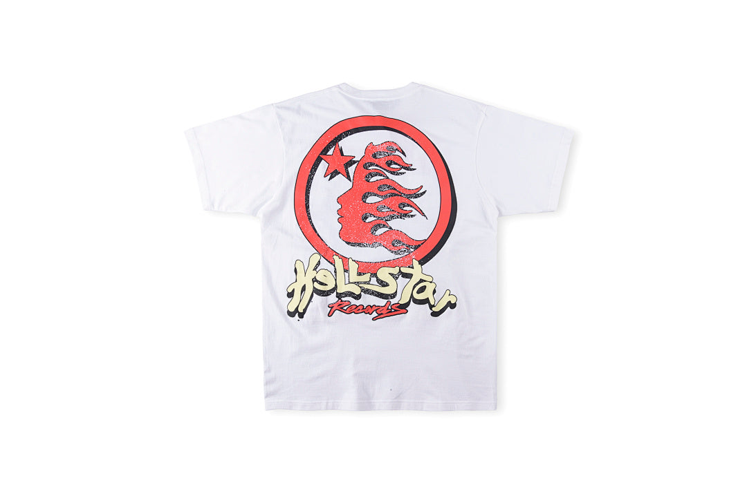 Hellstar Studios Globe Graphic T-Shirt - Light Gray - product image 2