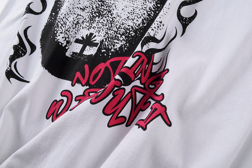 Hellstar Studios For the Sun Graphic T-Shirt - Light Gray - product image 7
