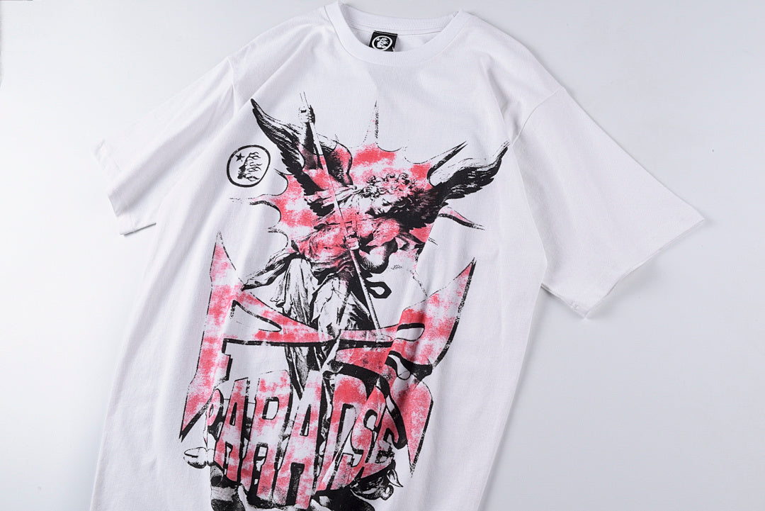 Hellstar Studios Bigger Than Satan Graphic T-Shirt - Light Gray - product image 8