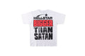 Hellstar Studios Bigger Than Satan Graphic T-Shirt - Light Gray - product image 2