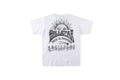 Hellstar Studios Dancing Stars Bear Graphic T-Shirt - Light Gray - product image 2