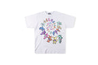 Hellstar Studios Dancing Stars Bear Graphic T-Shirt - Light Gray - product image 1