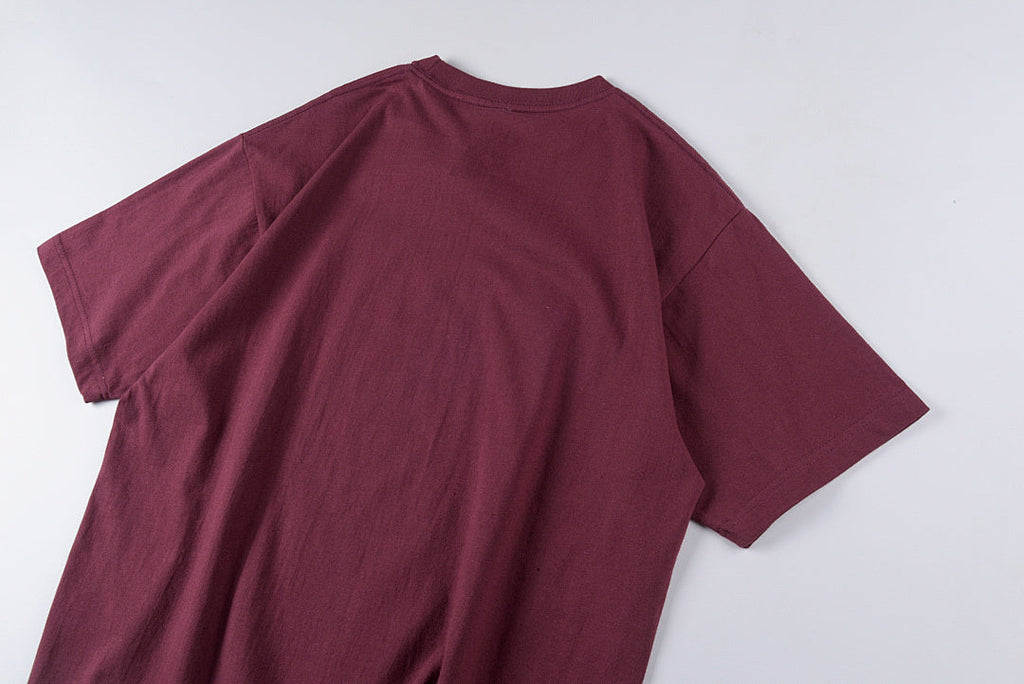 Sp5der 555555 5EX Eagle Spider Web Graphic T-Shirt - Burgundy - product image 8