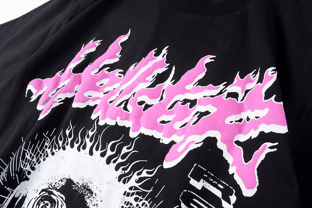 Hellstar Sounds Like Heaven Graphic T-Shirt - Black / Light Gray - product image 6