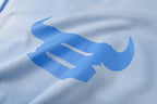 Sp5der 555555 Washed Embroidered Sleeveless T-Shirt - Light Blue - product image 11