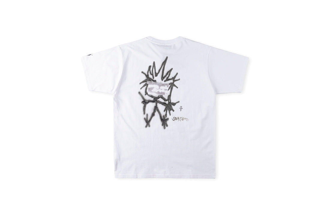 Travis Scott Cactus Jack Whiteout Tour Light Gray T-Shirt - product image 2