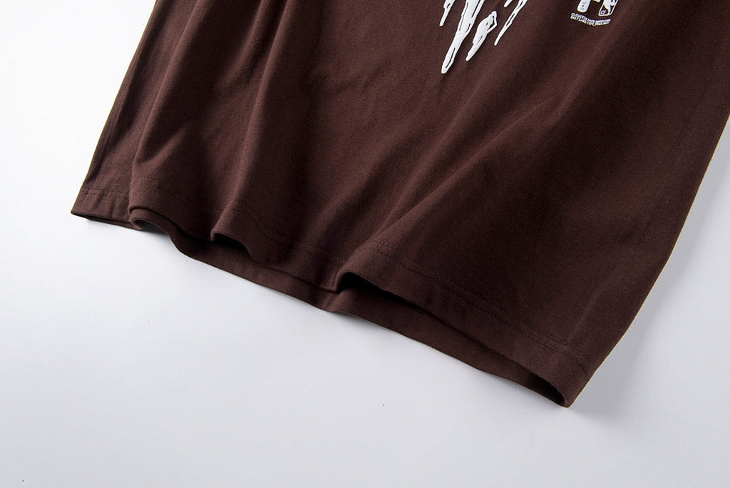 Travis Scott Cactus Jack Basketball Burgundy Graphic T-Shirt - product image 9