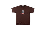Travis Scott Cactus Jack Blackout Burgundy T-Shirt - product image 1