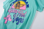 Vertabrae Beach Girl Tie-Dye T-Shirt - Teal - product image 3