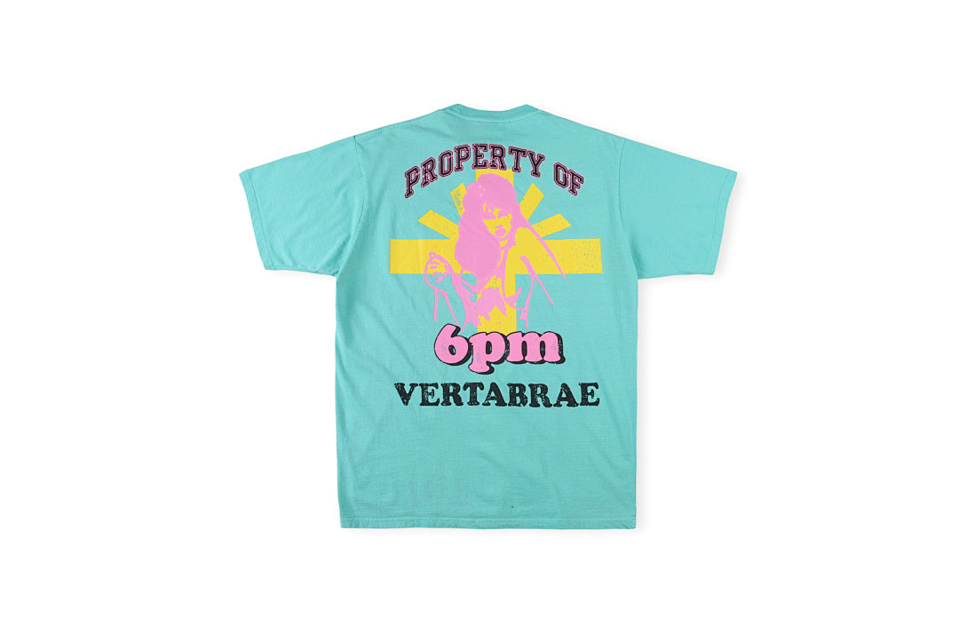 Vertabrae Beach Girl Tie-Dye T-Shirt - Teal - product image 2