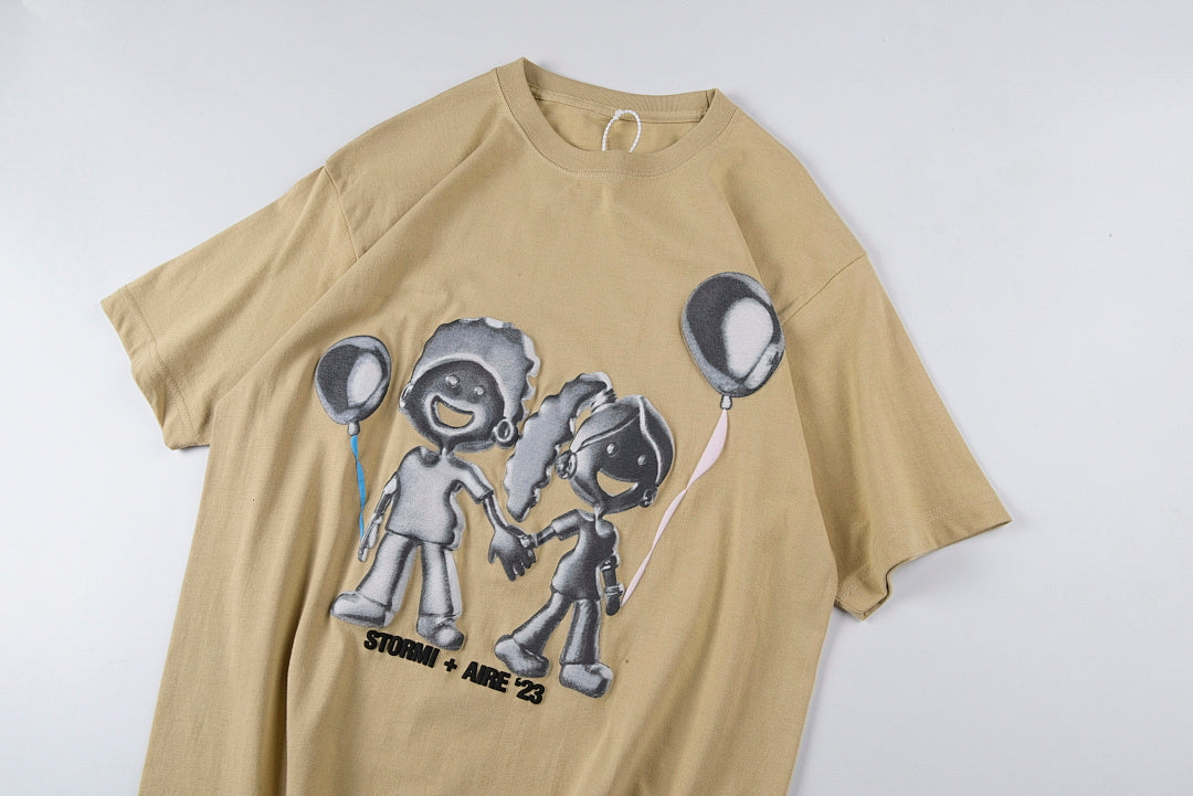 Travis Scott Cactus Jack Blackout Graphic T-Shirt - Yellow - product image 4