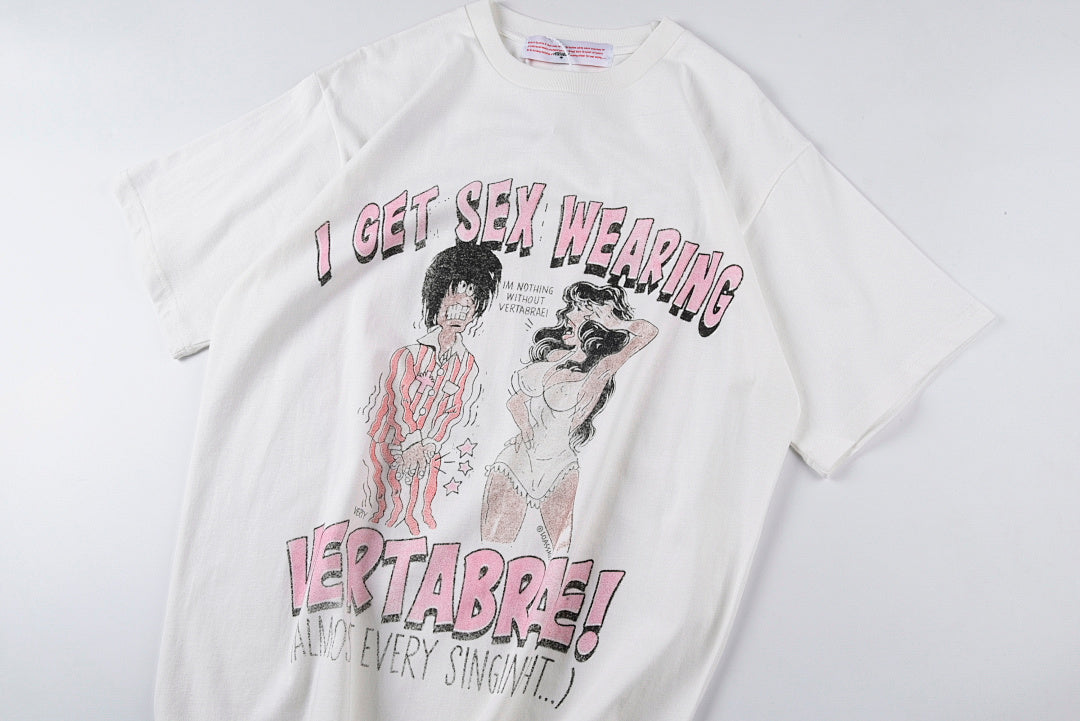 Vvertabrace Xxoo Sex T-Shirt - Light Gray - product image 5
