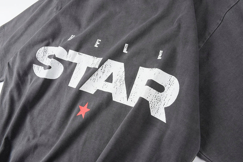 Hellstar Studios Path to Paradise T-Shirt - Gray Charcoal / Light Gray / Gray - product image 7