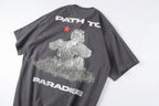 Hellstar Studios Path to Paradise T-Shirt - Gray Charcoal / Light Gray / Gray - product image 11