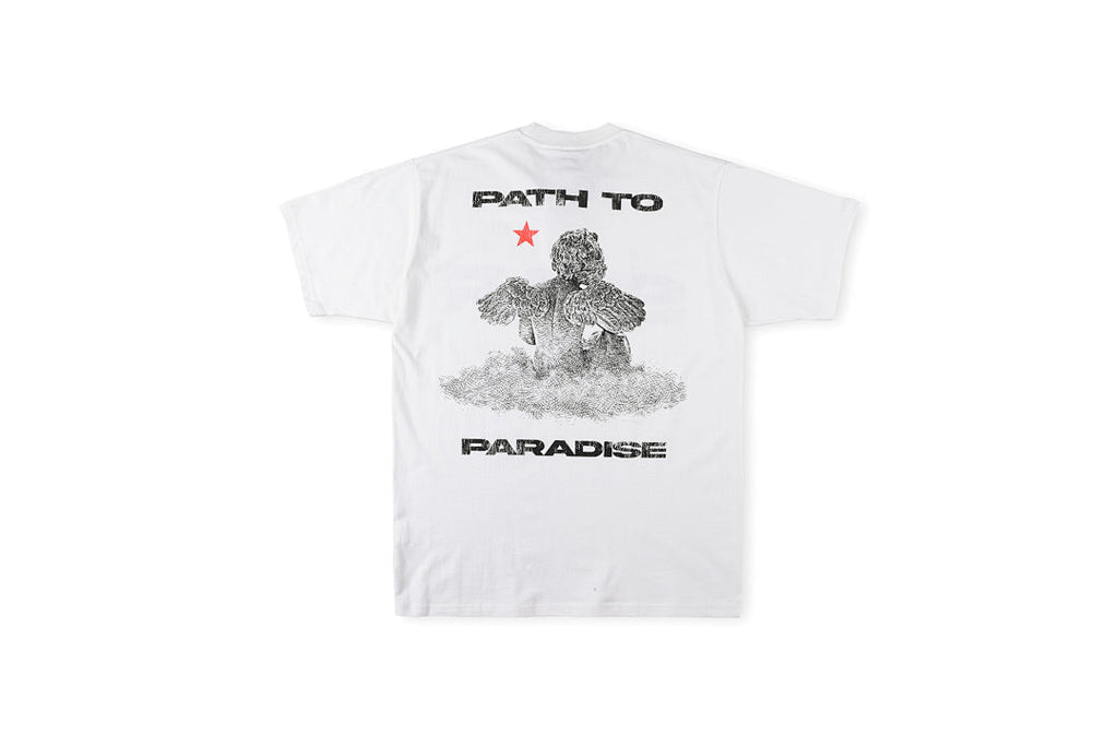 Hellstar Studios Path to Paradise T-Shirt - Gray Charcoal / Light Gray / Gray - product image 6