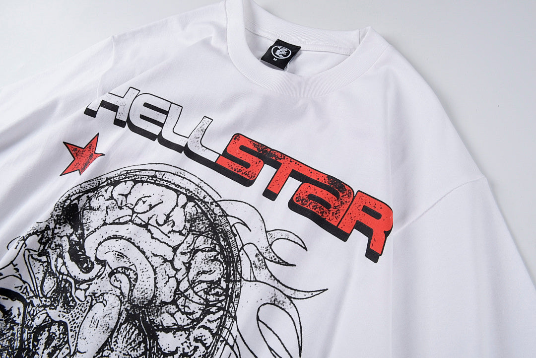 Vvertabrae Tile Graphic T-Shirt - Light Gray - product image 3