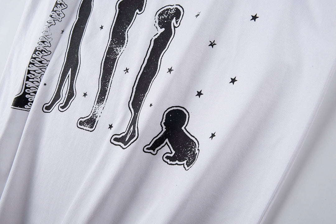 Vvertabrae Tile Graphic T-Shirt - Light Gray - product image 7