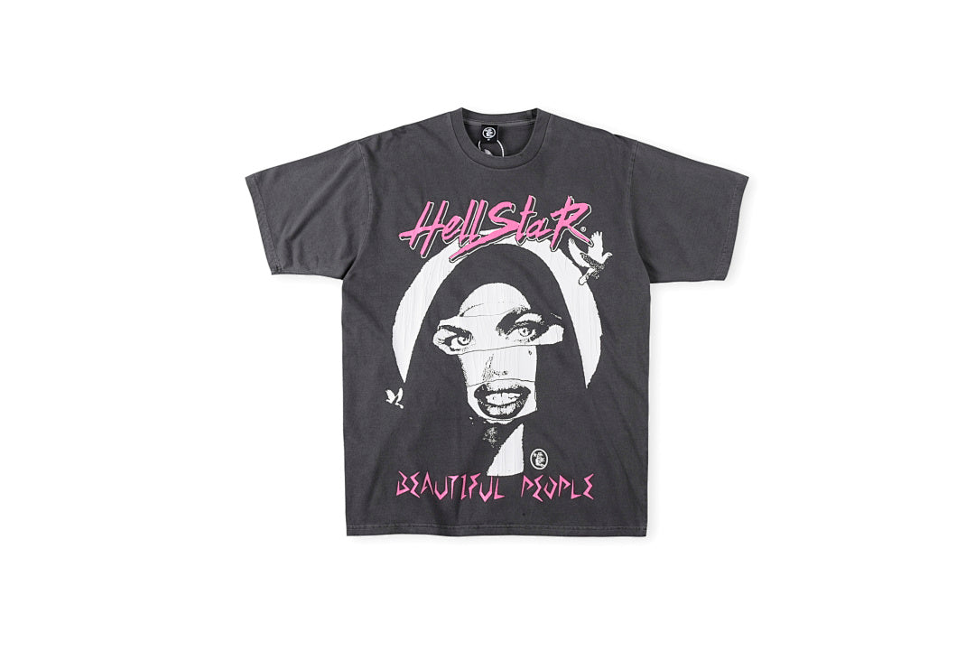 Hellstar Studios Beautiful People Tour T-Shirt - Charcoal - product image 1