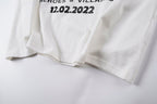 Apocalyptic Dusk Letter Print Light Gray Graphic T-Shirt - product image 6