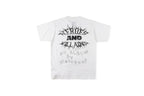 Apocalyptic Dusk Letter Print Light Gray Graphic T-Shirt - product image 1