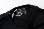 Rolling Bass Crew Hand-Drawn Graffiti T-Shirt - Black - product image 5