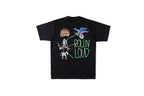 Rolling Bass Crew Hand-Drawn Graffiti T-Shirt - Black - product image 2