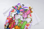 Travis Scott Cactus Jack x Bugs Bunny Graphic T-Shirt - Light Gray - product image 8