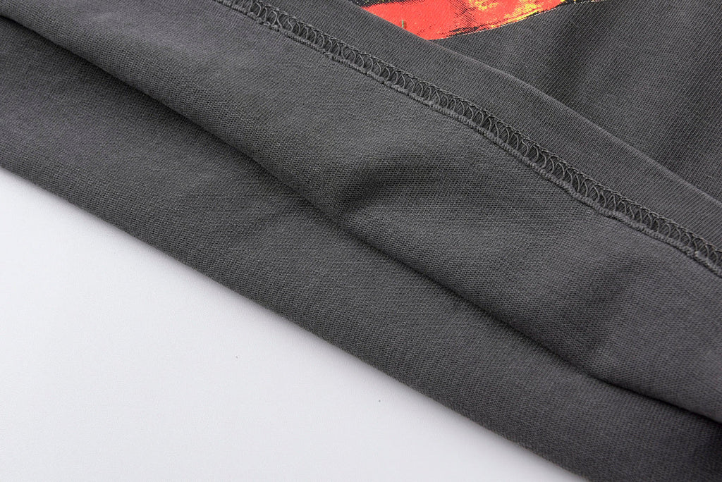 Hellstar Studios Evil Smile Charcoal Graphic T-Shirt - product image 3