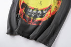 Hellstar Studios Evil Smile Charcoal Graphic T-Shirt - product image 8