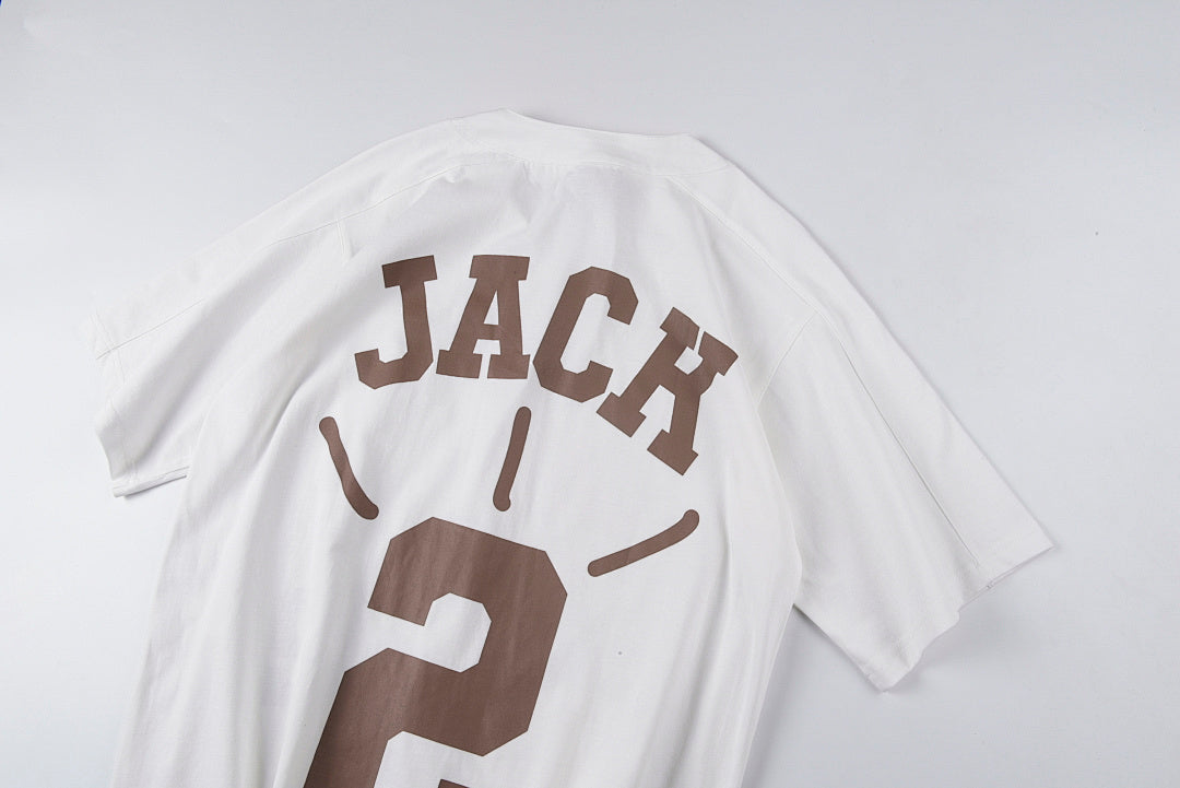 Travis Scott Cactus Jack Weekend Utah Baseball Jersey Shirt - Light Gray - product image 11