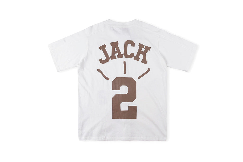 Travis Scott Cactus Jack Weekend Utah Baseball Jersey Shirt - Light Gray - product image 2