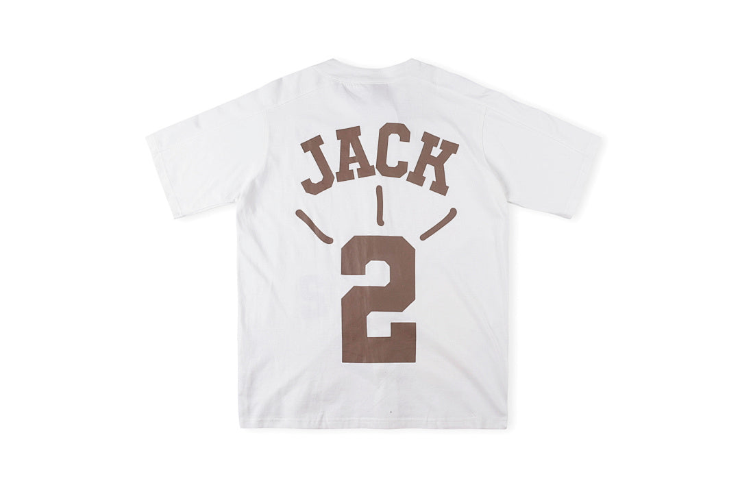 Travis Scott Cactus Jack Weekend Utah Baseball Jersey Shirt - Light Gray - product image 2