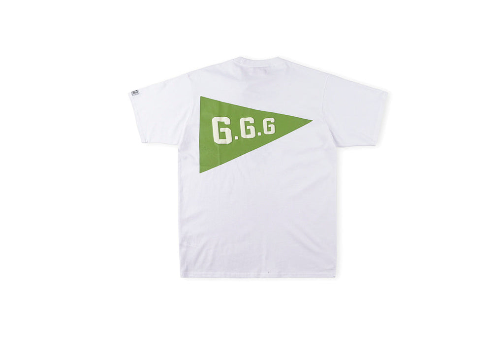 Kapital Kountry Hirata Kazuhiro Tree Print Crew Neck T-Shirt - Light Gray - product image 2