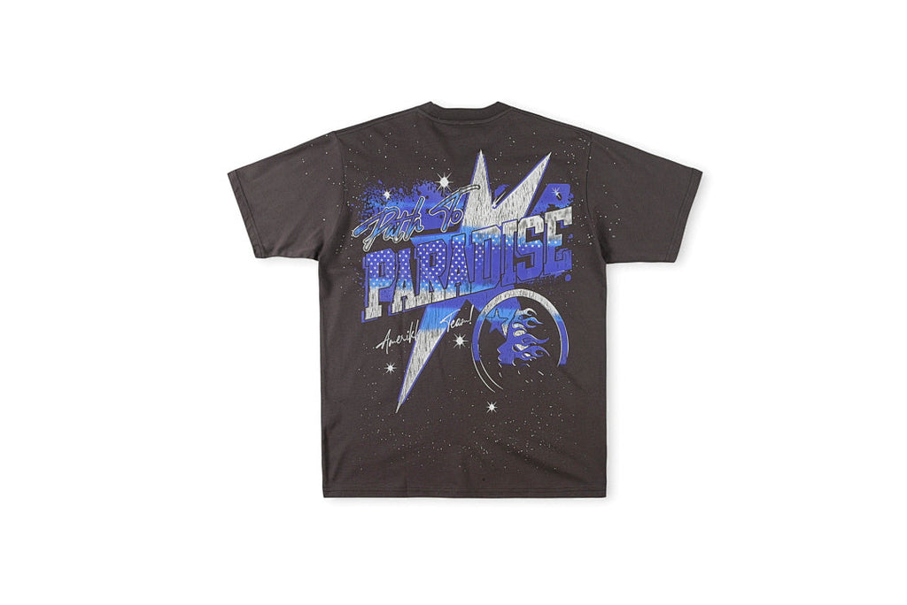 Hellstar Studios Skull Crack Graphic T-Shirt - Charcoal - product image 2