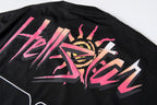 Hellstar Studios Jersey Mesh Panel Graphic T-Shirt - Black / Light Gray - product image 11