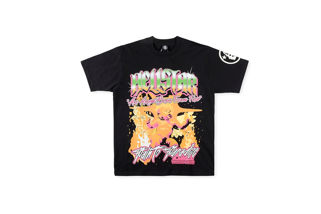 Hellstar Studios Angel Baby Graphic T-Shirt - Black - product image 1