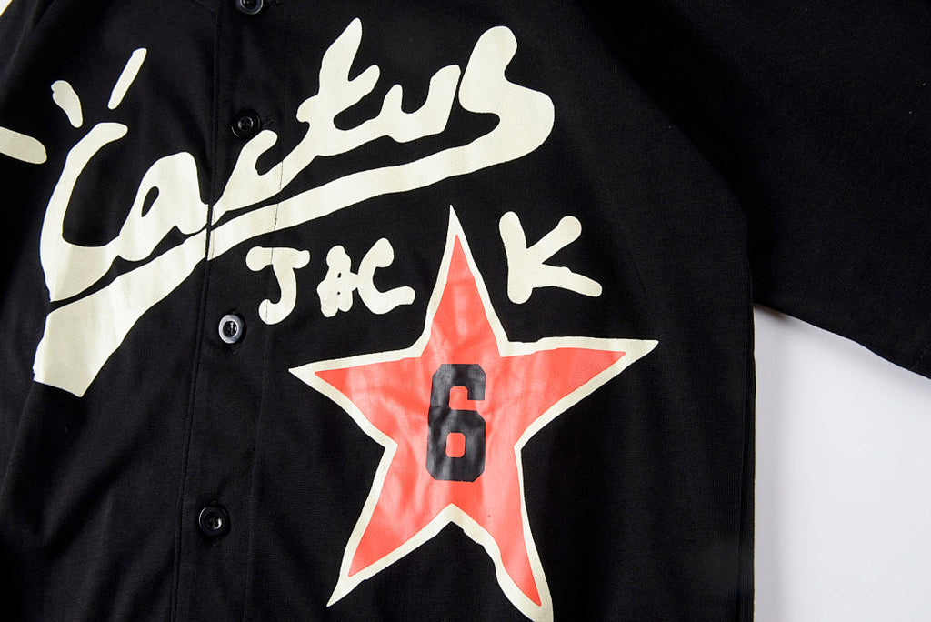 Cactus Jack Softball Game Baseball Jersey Baseball Jersey - Black - product image 5