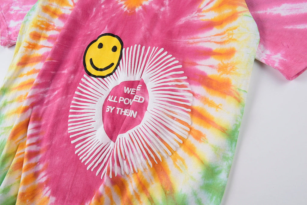 CPFM Smiley Puff Print Tie-Dye Graphic T-Shirt - Pink - product image 6