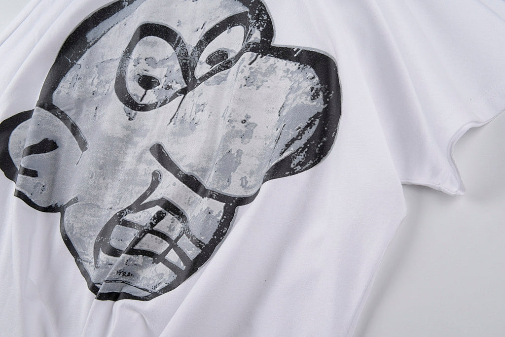 Blutosatire Billdog Character Graphic T-Shirt - Light Gray - product image 6