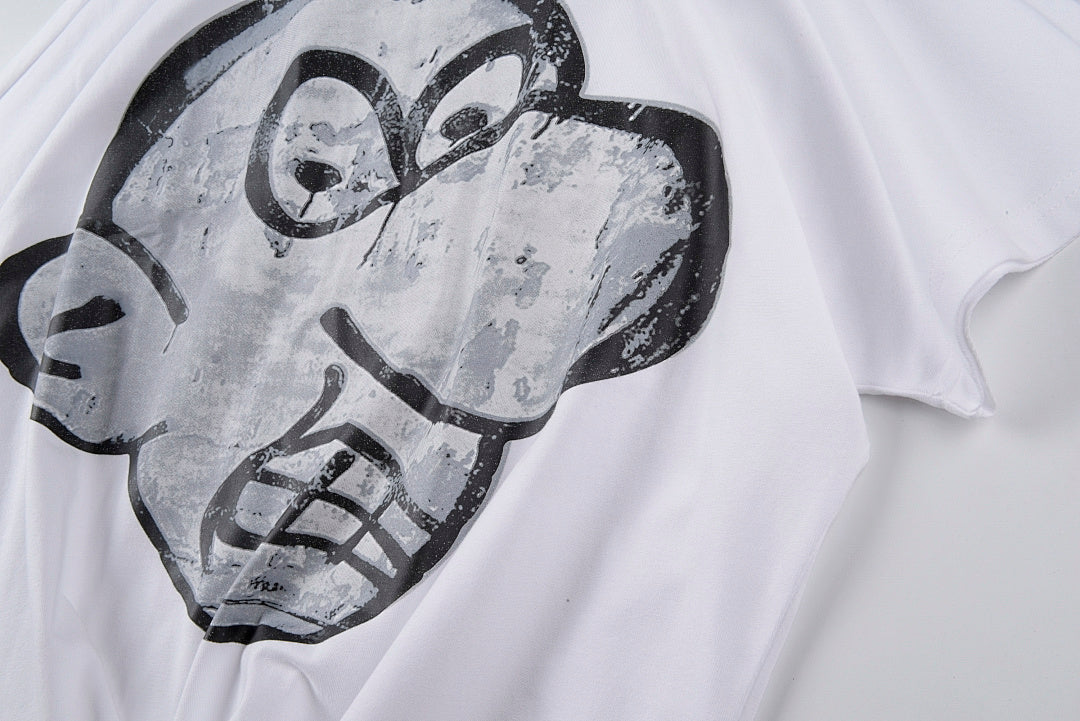 Blutosatire Billdog Character Graphic T-Shirt - Light Gray - product image 6