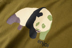 Travis Scott Cactus Jack Panda Graphic T-Shirt - Brown Yellow - product image 7