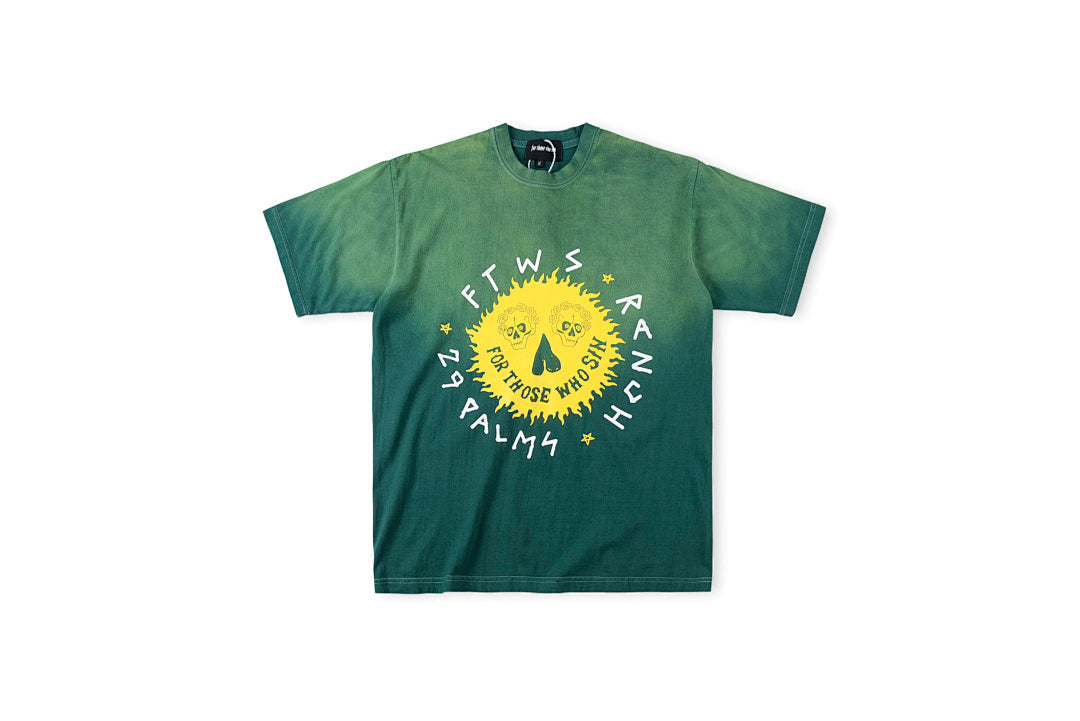 Travis Scott Cactus Jack Cactus Graphic T-Shirt - Black / Teal - product image 1