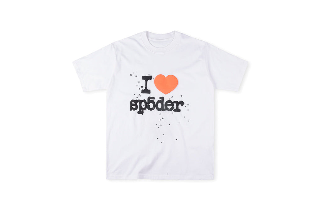 Young Thug Sp5der 555555 Hearts & Stars Graphic T-Shirt - Light Gray - product image 6