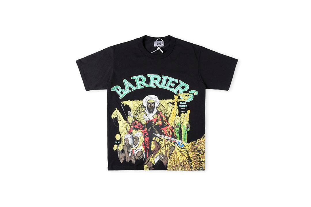 Barriers Mansa Musa Graphic T-Shirt - Black - product image 1