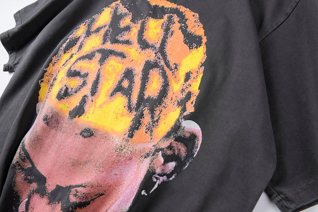 Hellstar Rodman Portrait Graphic T-Shirt - Charcoal - product image 5