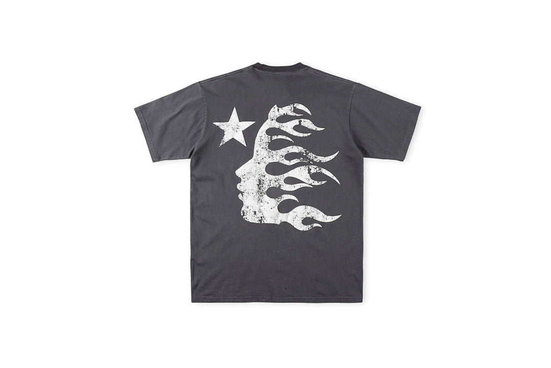 Hellstar Rodman Portrait Graphic T-Shirt - Charcoal - product image 2