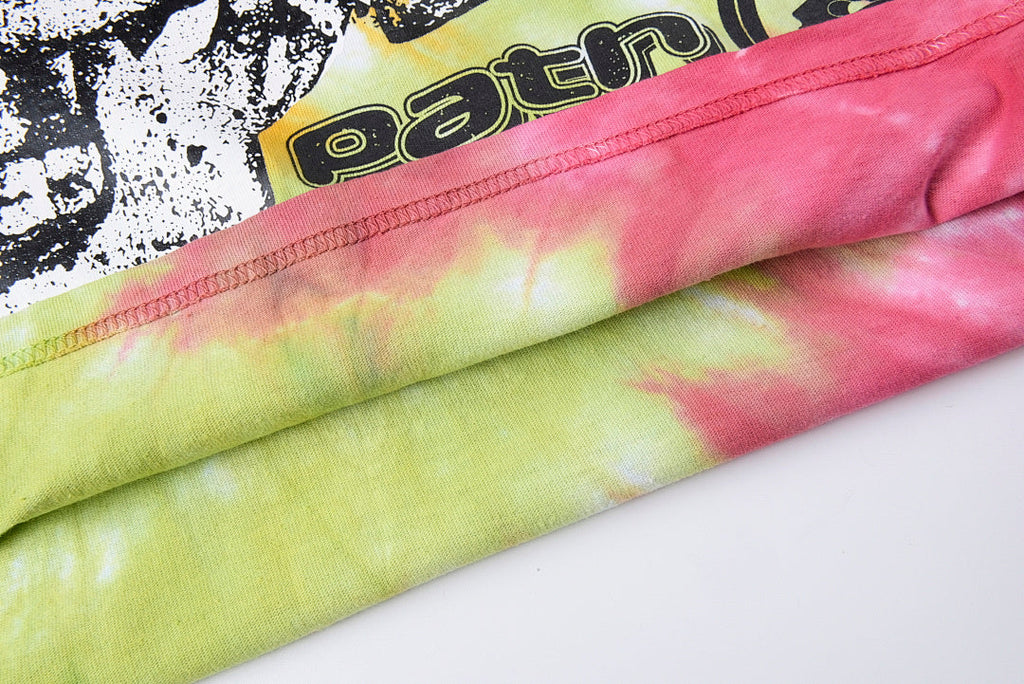 Hellstar Skull Tie-Dye Graphic T-Shirt - Red Orange - product image 3